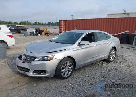 2017 Chevrolet Impala 1Lt из США, поврежденный, VIN 2G1105SAXH9139974